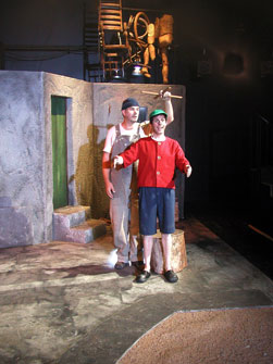 Olof Lilja som Pinocchio
